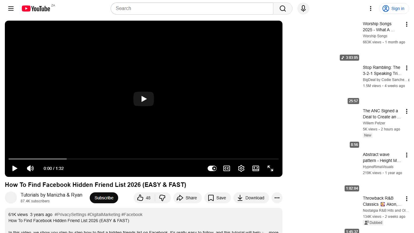How To Find Facebook Hidden Friend List 2026 (EASY & FAST) - YouTube